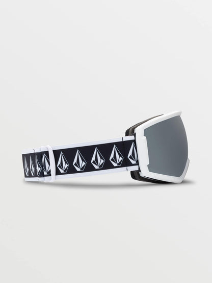 Masque de snow Migrations White Rerun - Silver Chrome