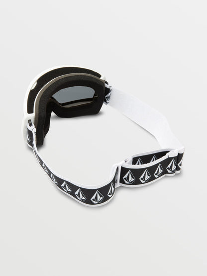 Masque de snow Migrations White Rerun - Silver Chrome