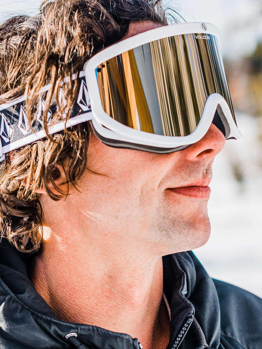 Masque de snow Migrations White Rerun - Silver Chrome