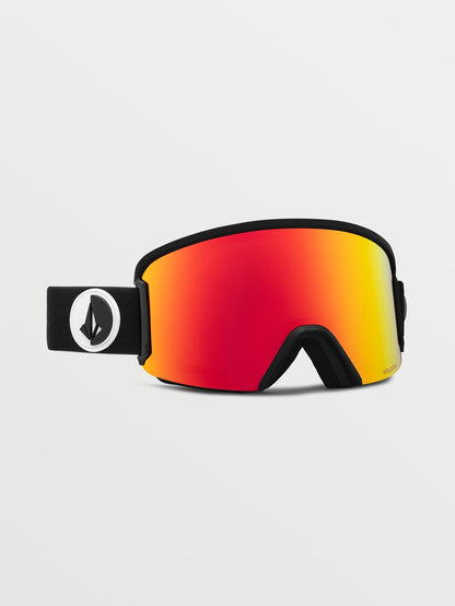 Masque de Snow Garden Gloss Black - Red Chrome