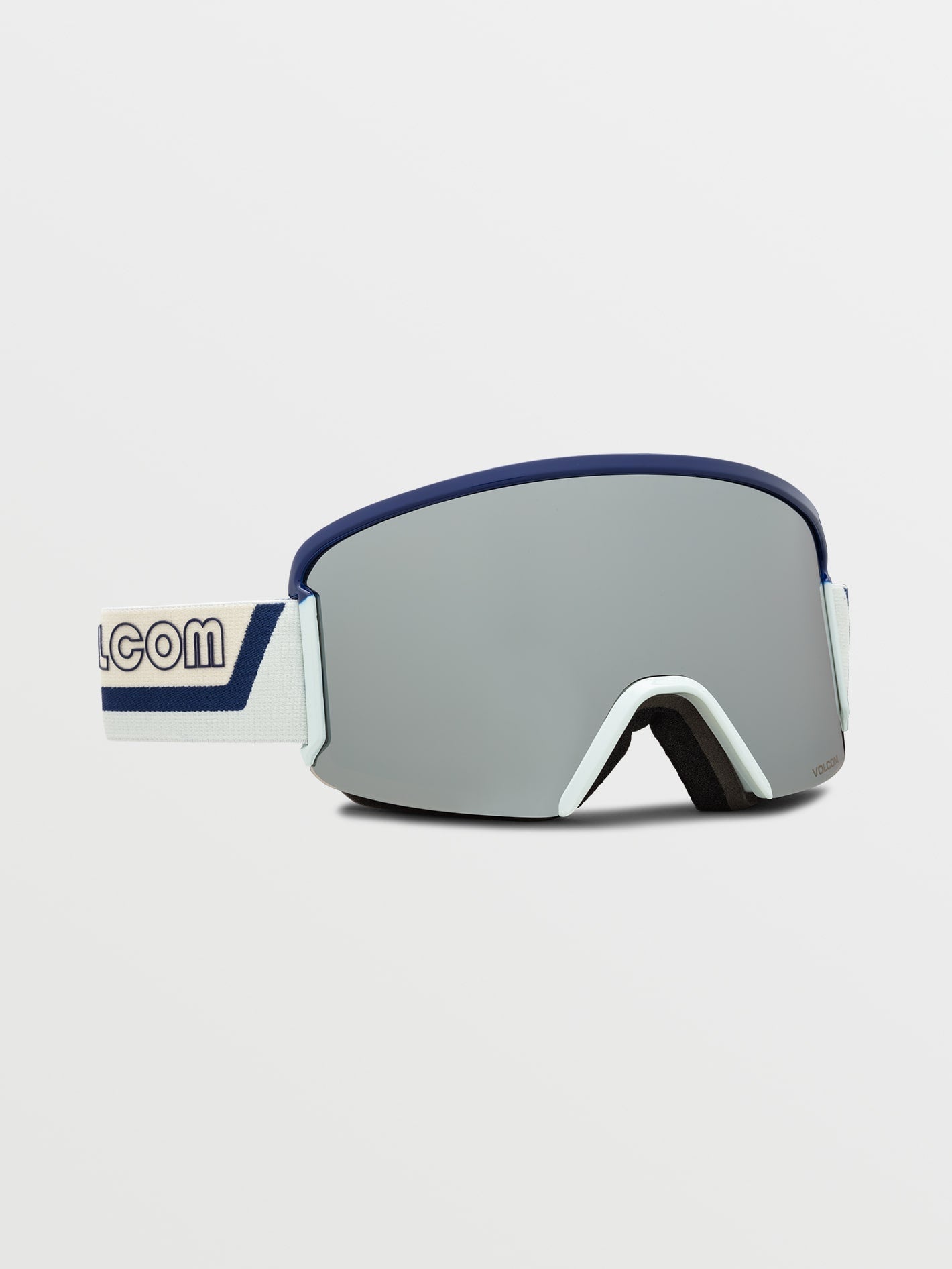 Snow mask Garden Dark Blue/Off White/Sky - Silver Chrome