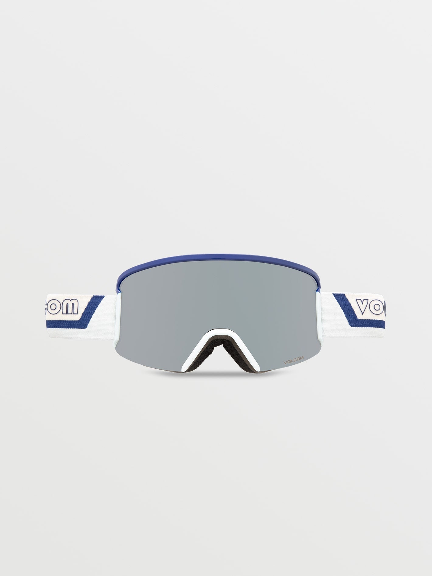 Snow mask Garden Dark Blue/Off White/Sky - Silver Chrome