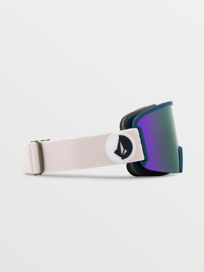 Masque de snow Garden Party Pink/Slate Blue - Purple Chrome