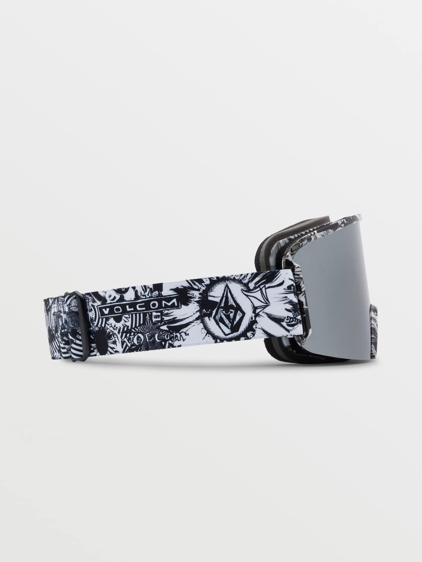 Garden Op Art Schneemaske - Silber Chrom