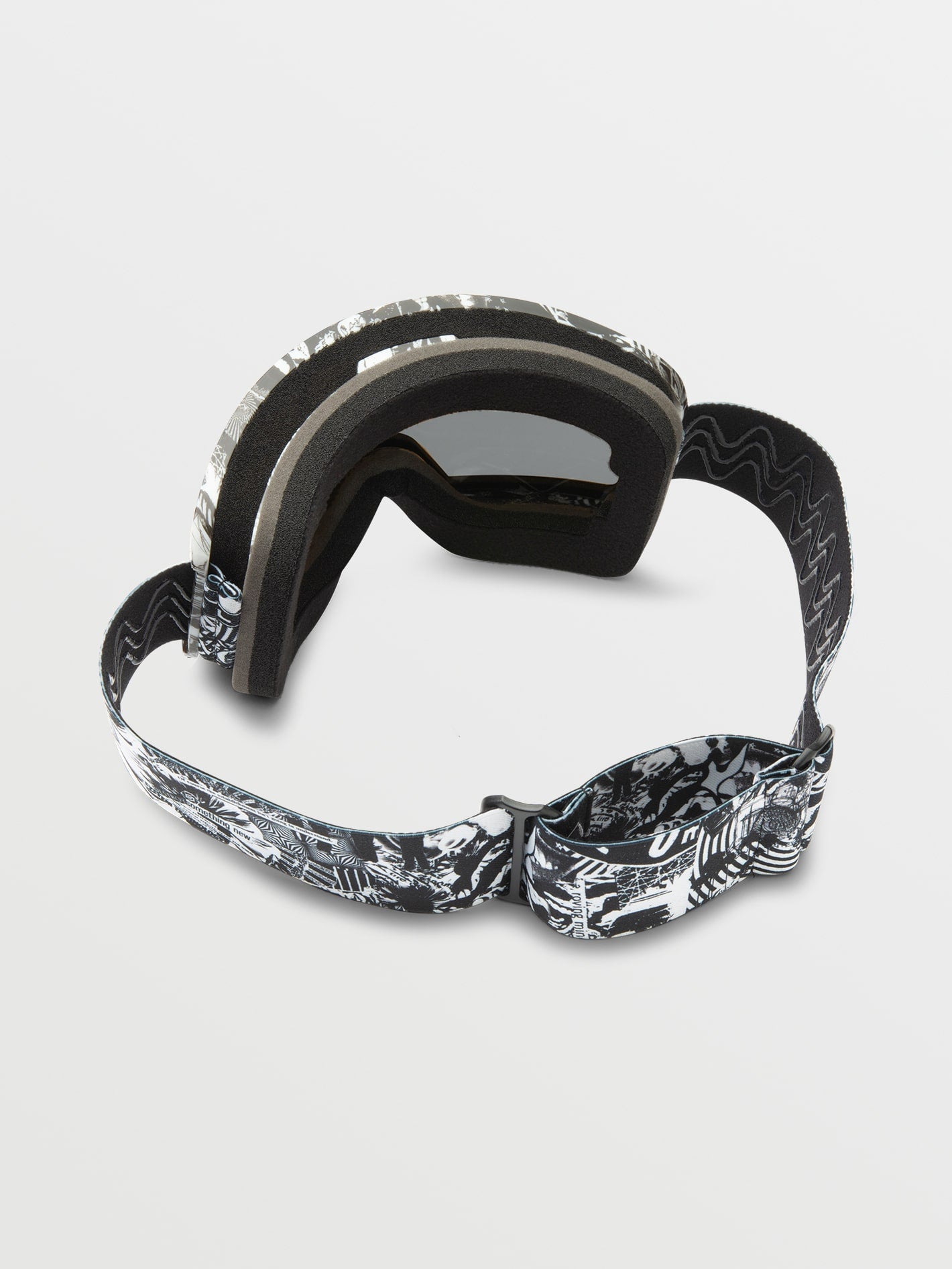 Garden Op Art Schneemaske - Silber Chrom