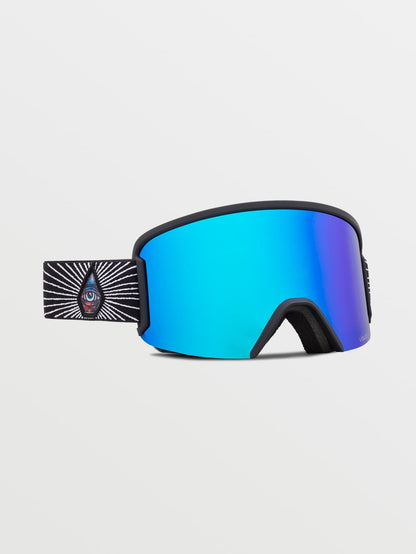 Garden Jamie Lynn Snow Mask - Blue Chrome