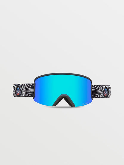 Garden Jamie Lynn Snow Mask - Blue Chrome
