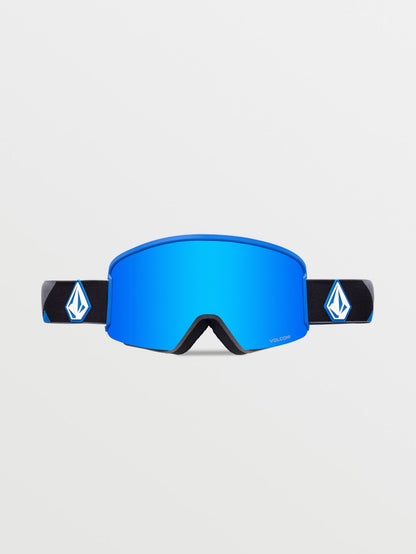 Masque de snow Garden Blue/Dark Grey (+ écran bonus Yellow Chrome) - BLUE CHROME