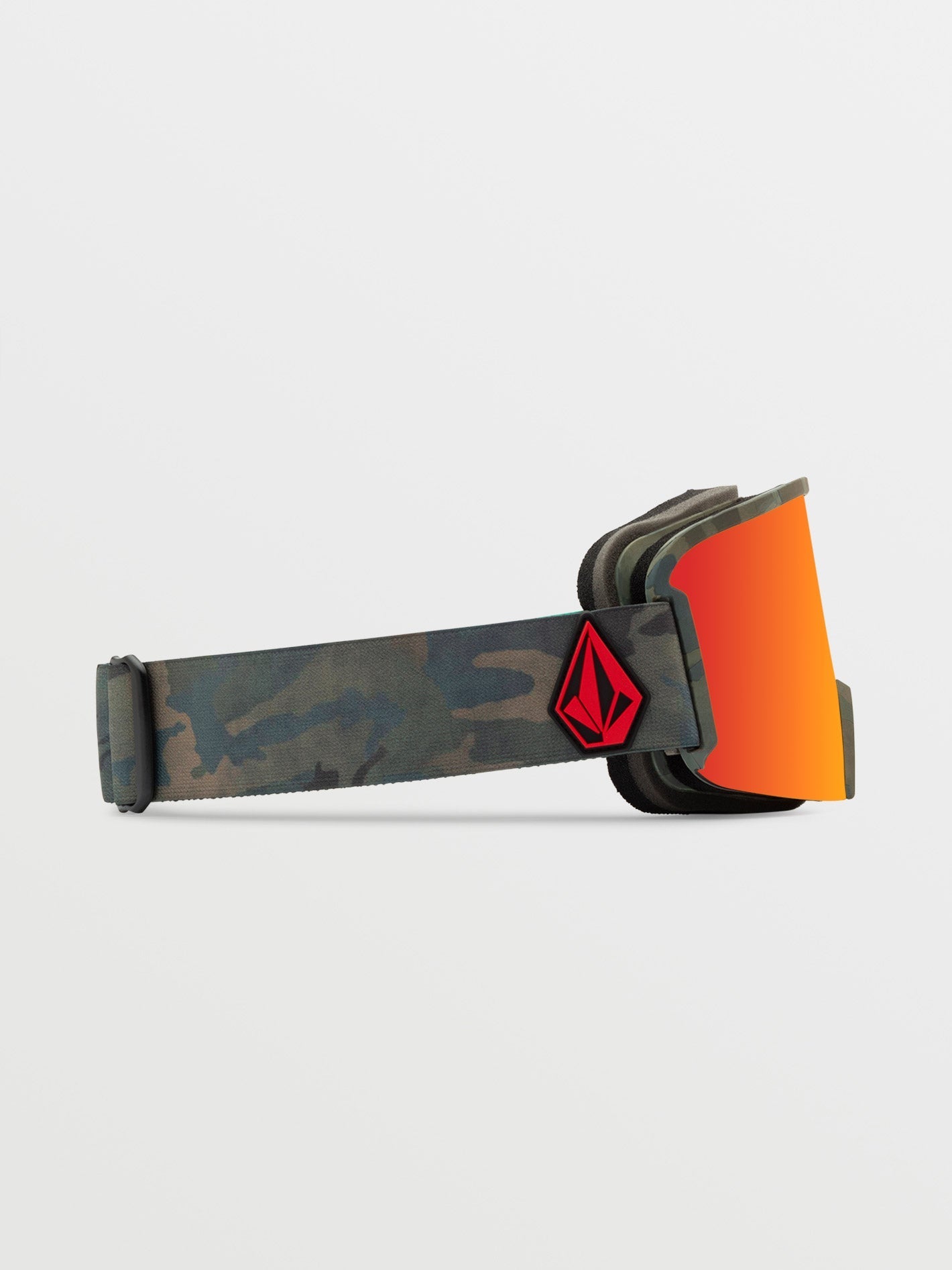 Cloudwash Camo snow mask (+ Yellow Chrome bonus screen) - RED CHROME