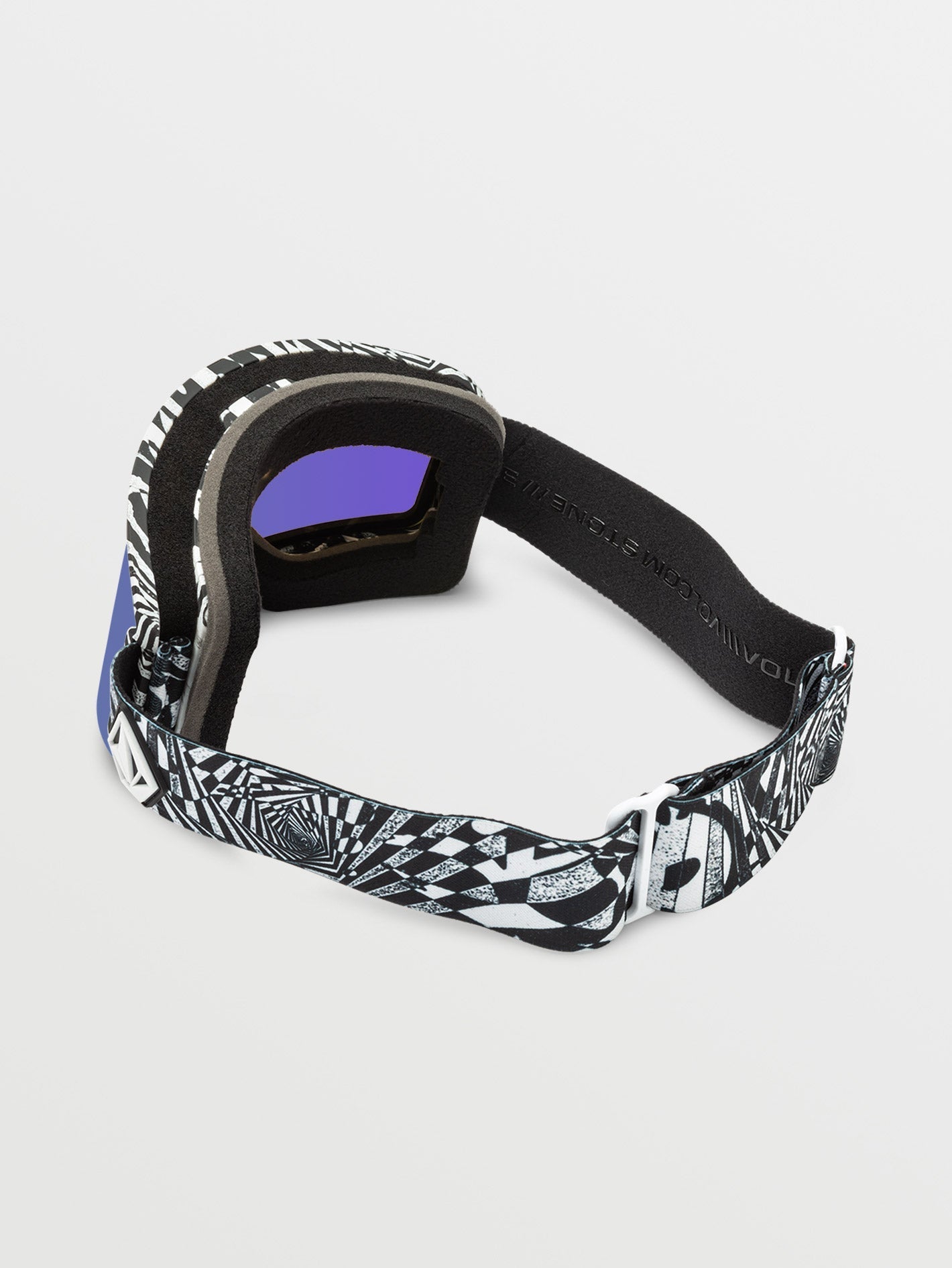 Garden Op Art Schneebrille (+ Bonus Gelbe Chromlinse) - LILA CHROM