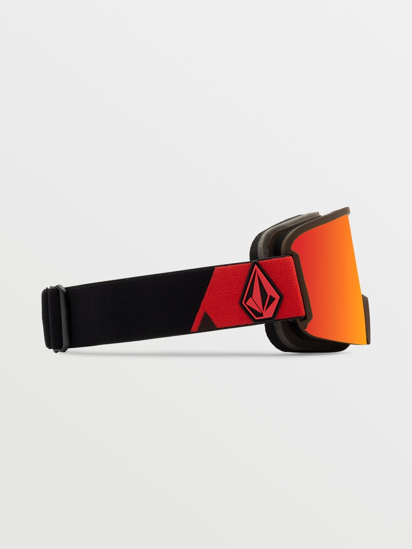 Snow mask Garden Orange/Brown (+ Yellow Chrome bonus screen) - RED CHROME