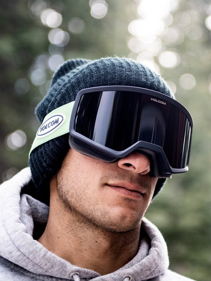 Snow Stoney Mask - Black Teal/Dark