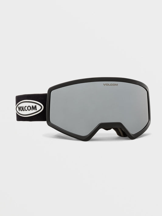 Masque de Snow Stoney - Black/Silver Chrome