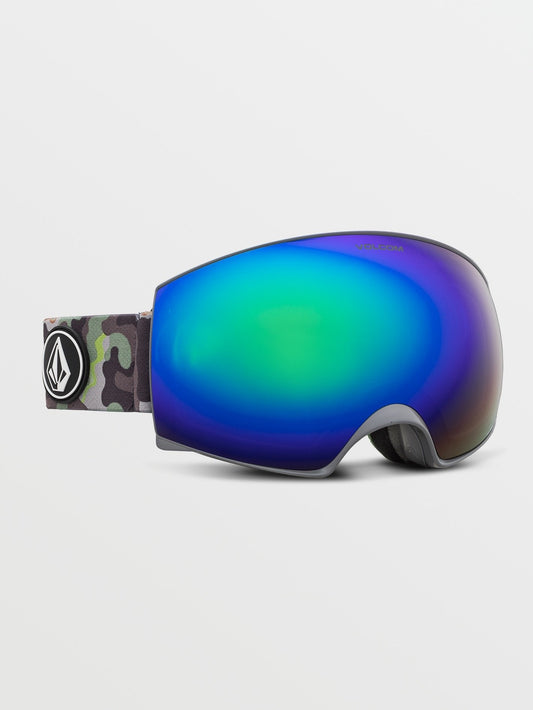 Magna Schneebrille – Camo Lime – Mittel/Groß – Kat. 3 / VLT 18 %