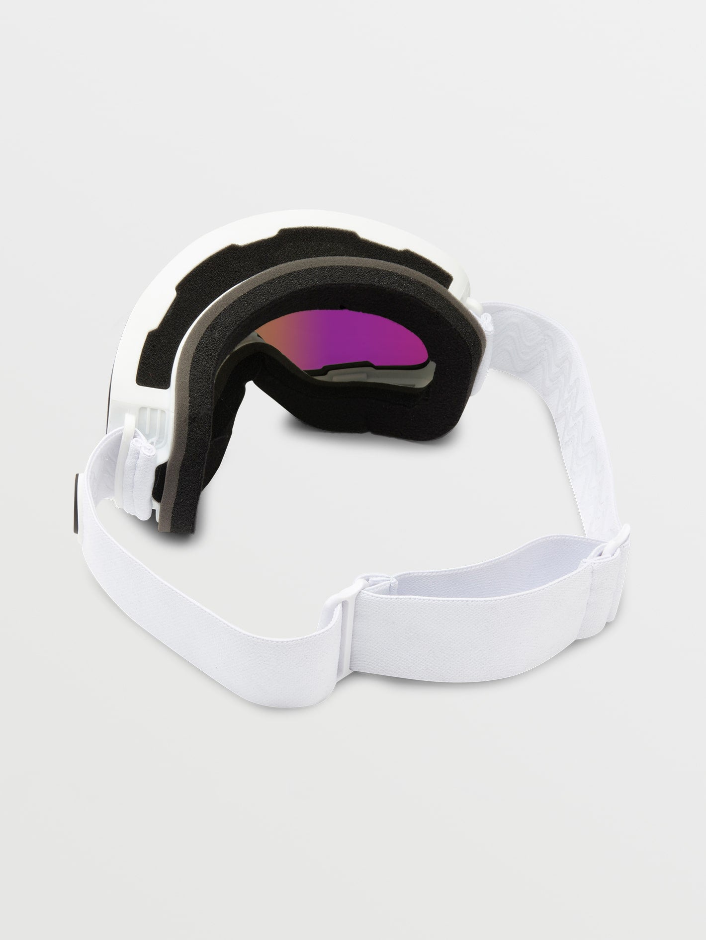 Schneemaske Odyssey Mattweiß - Pink Chrome