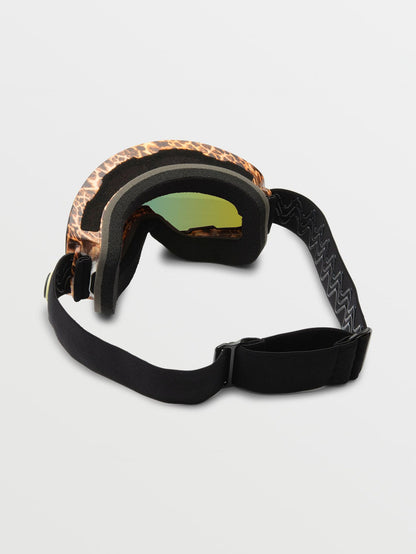 Schneemaske Odyssey Giraffe/Schwarz - Gold Chrome
