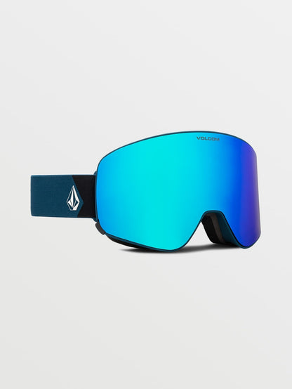 Masque de snow Odyssey Slate Blue - Blue Chrome