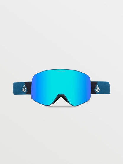Masque de snow Odyssey Slate Blue - Blue Chrome