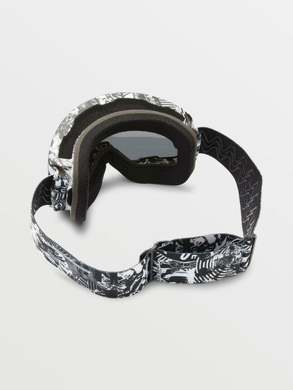 Masque de snow Odyssey Op Art - Silver Chrome
