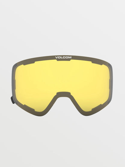 Masque de snow Odyssey Giraffe/Black (+ Bonus Lens) - Gold Chrome