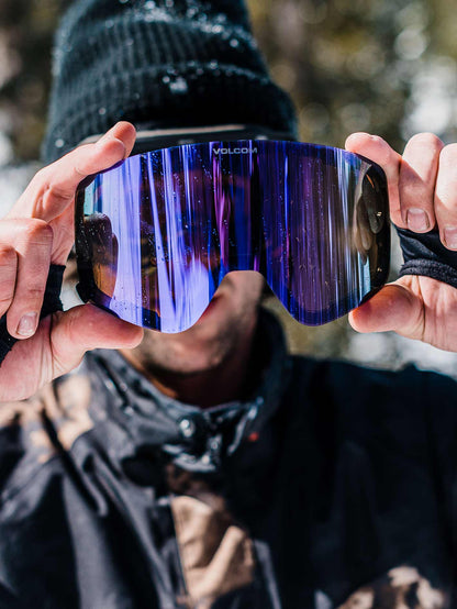 Odyssey Bleach Snow Goggle (+ Bonus Lens) - Purple Chrome