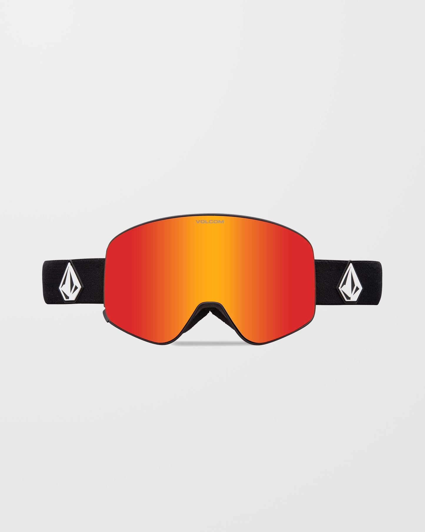 Odyssey Mattschwarze Schneebrille (+ Bonuslinse – Gelb) – Rotchrom