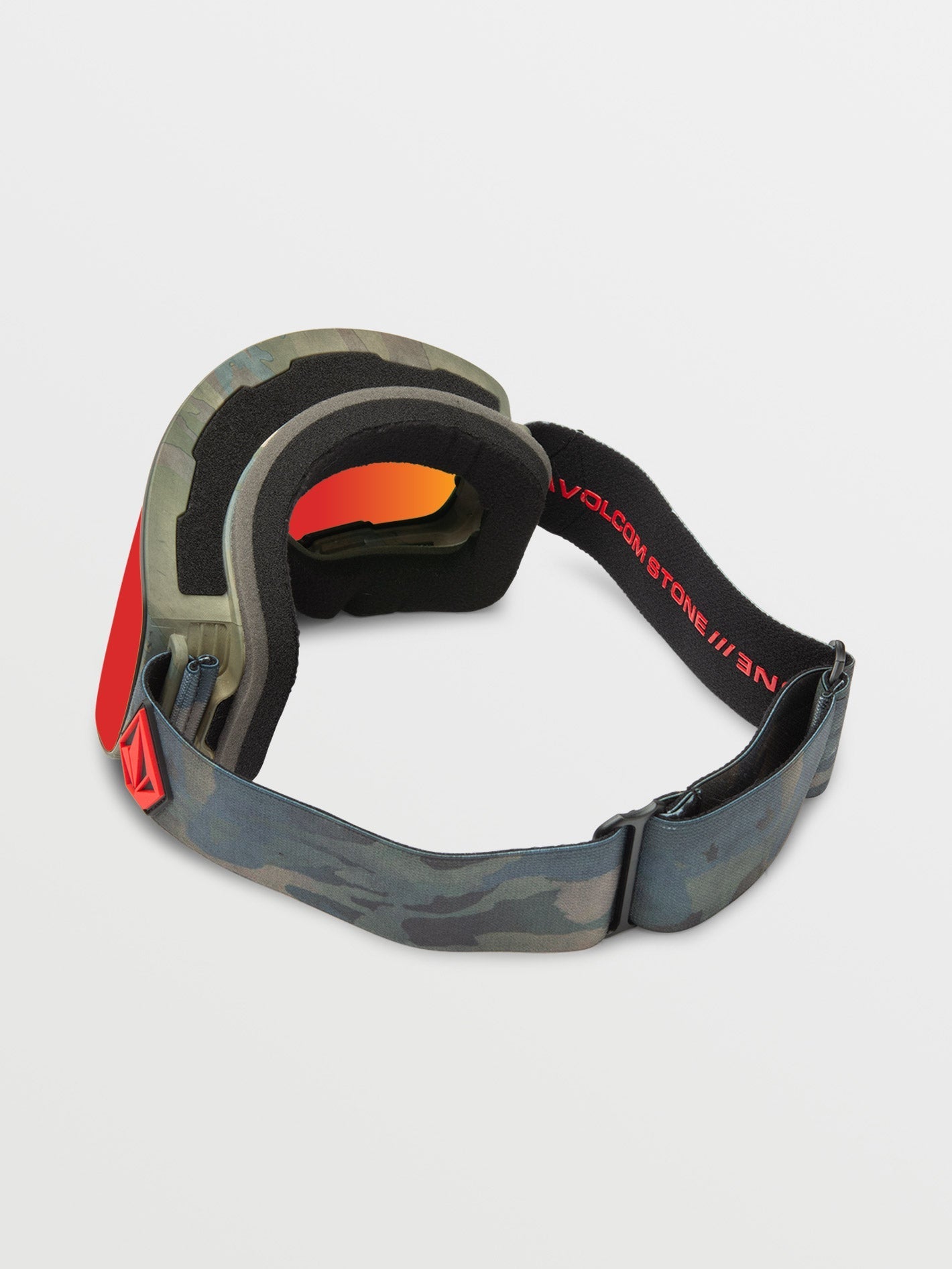 Odyssey Cloudwash Camo snow goggle (+ Yellow Chrome bonus screen) - RED CHROME