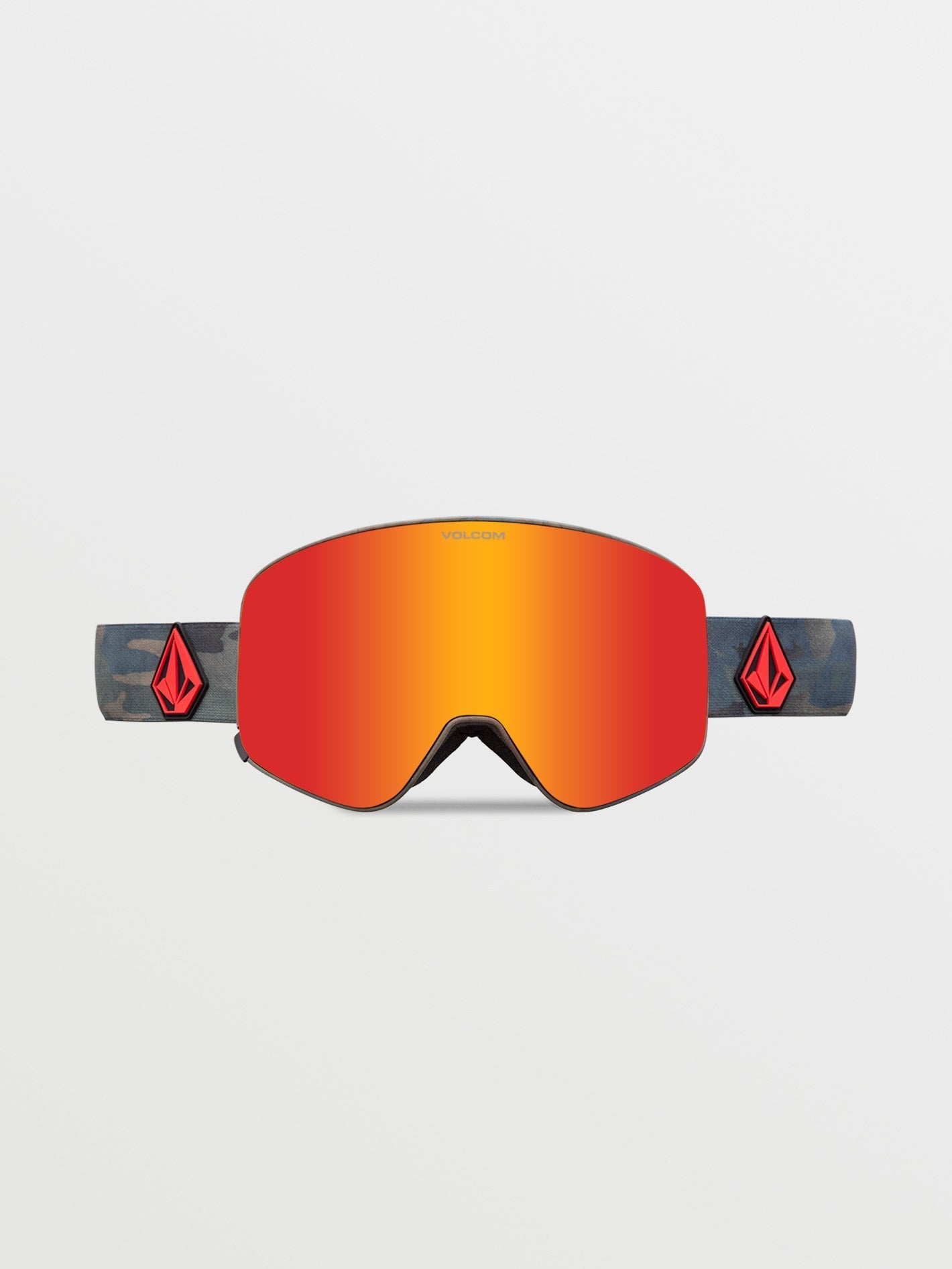 Odyssey Cloudwash Camo snow goggle (+ Yellow Chrome bonus screen) - RED CHROME