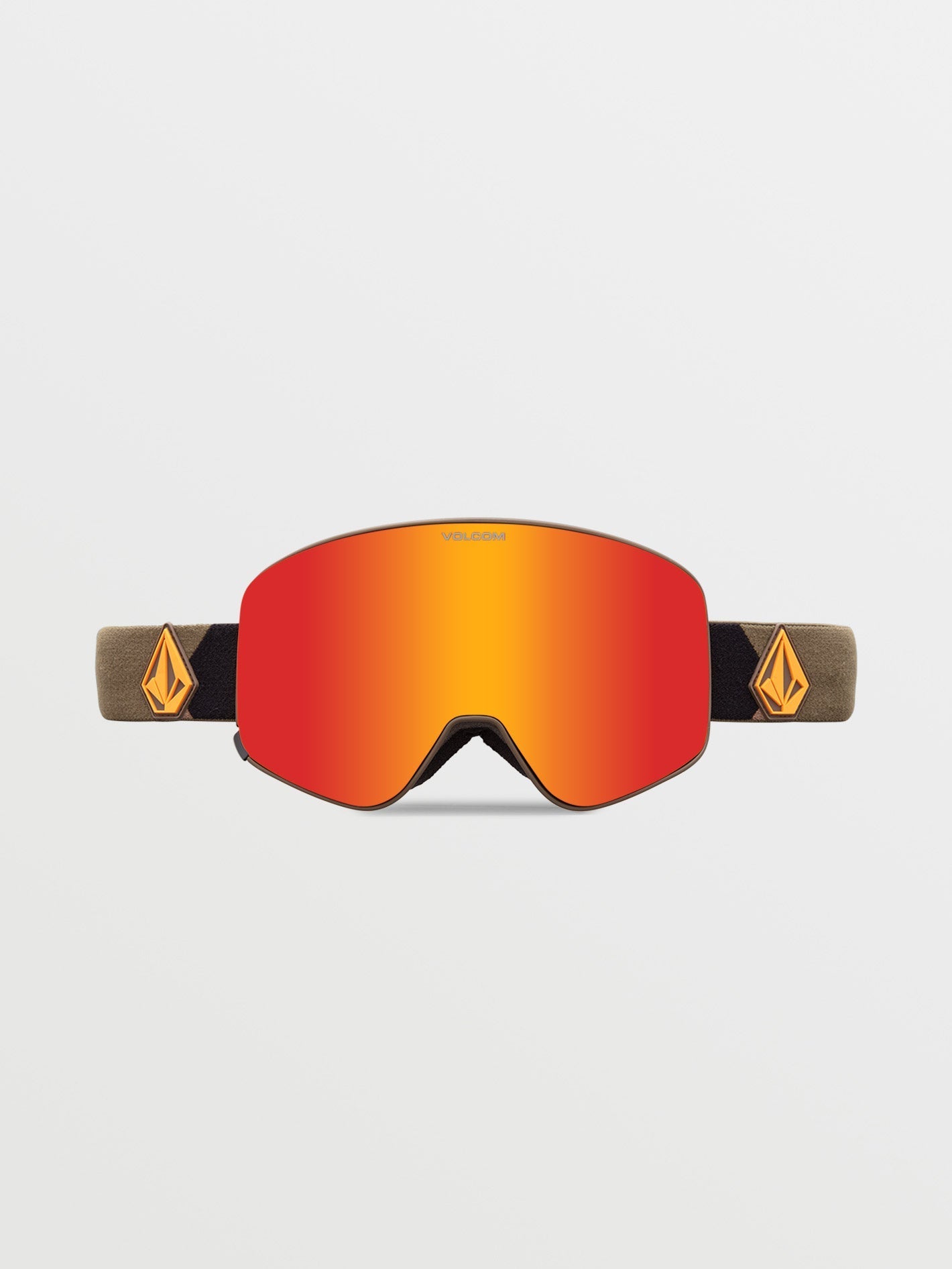 Snow goggle Odyssey Military/Gold (+ Yellow Chrome bonus screen) - RED CHROME