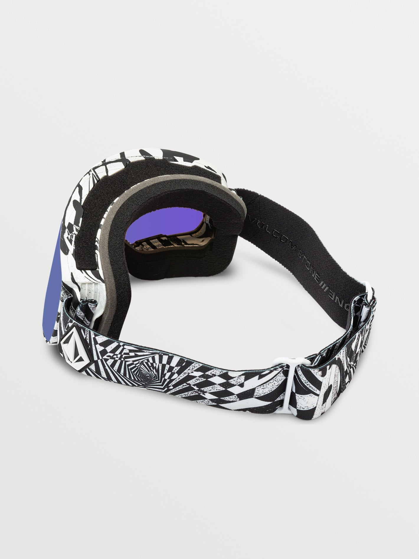 Odyssey Op Art/Lila Schneebrille (+ Bonus Gelbe Chromlinse) - LILA CHROM