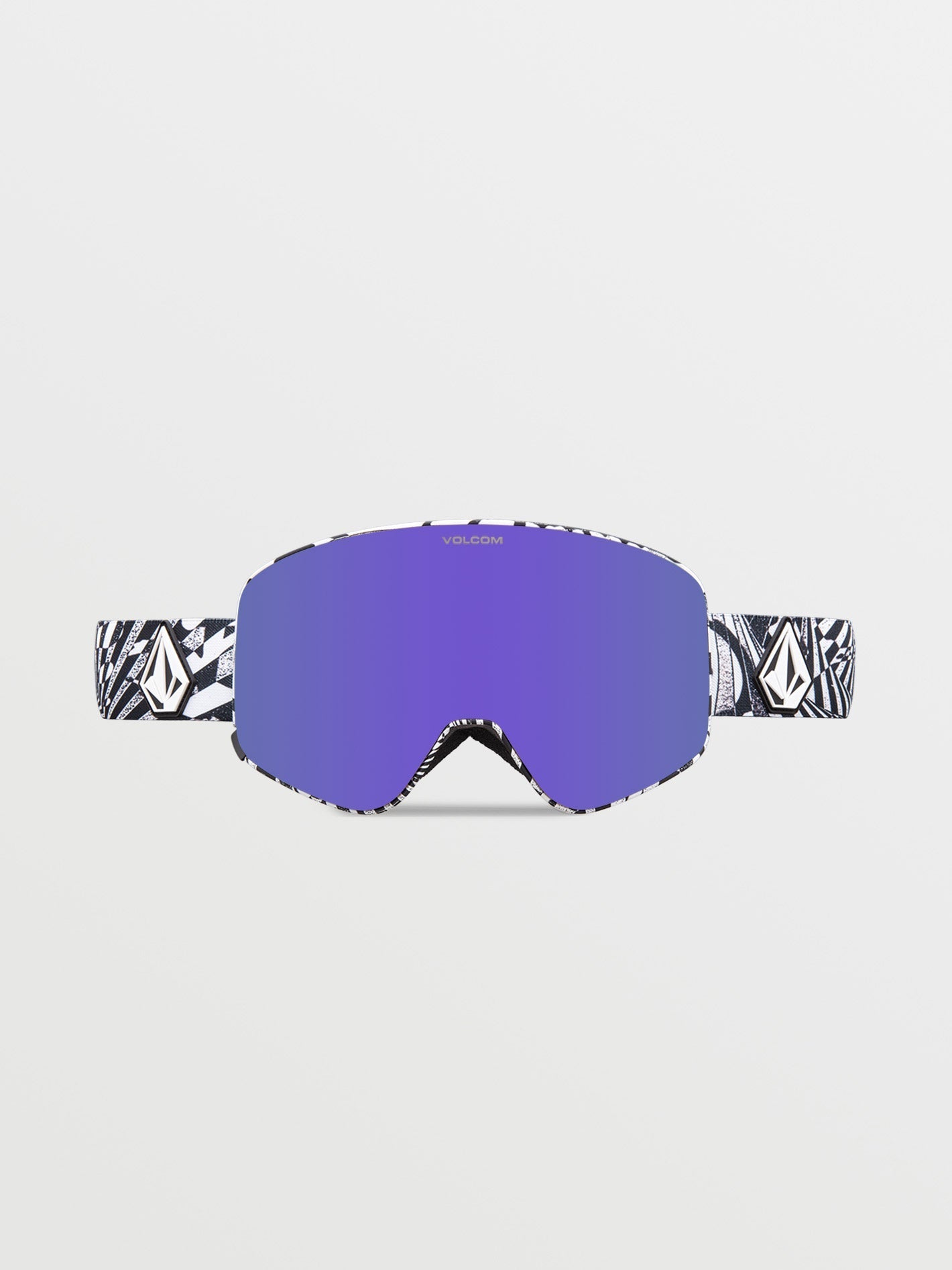 Odyssey Op Art/Lila Schneebrille (+ Bonus Gelbe Chromlinse) - LILA CHROM