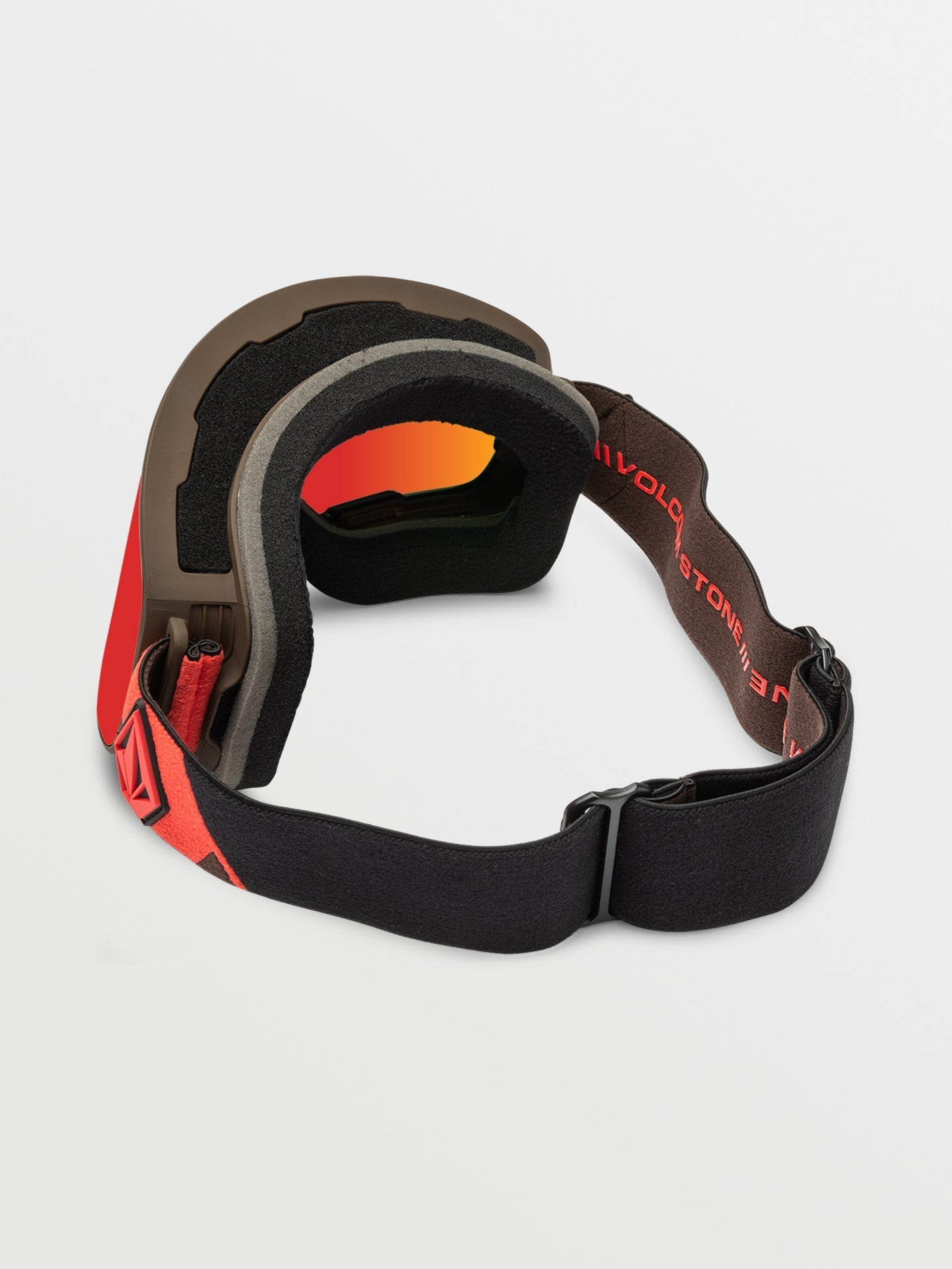 Odyssey Orange/Brown Snow Goggles (+ Bonus Yellow Chrome Lens) - RED CHROME