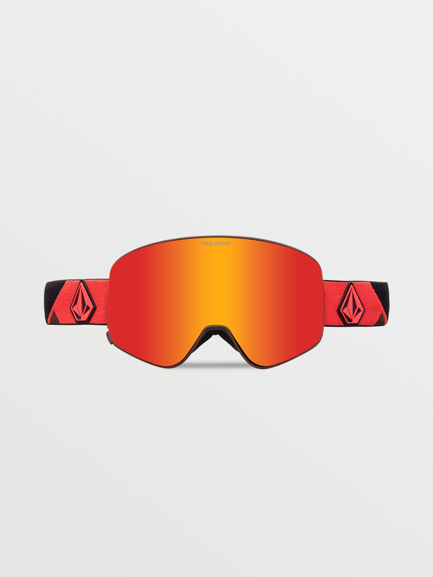 Odyssey Orange/Brown Snow Goggles (+ Bonus Yellow Chrome Lens) - RED CHROME