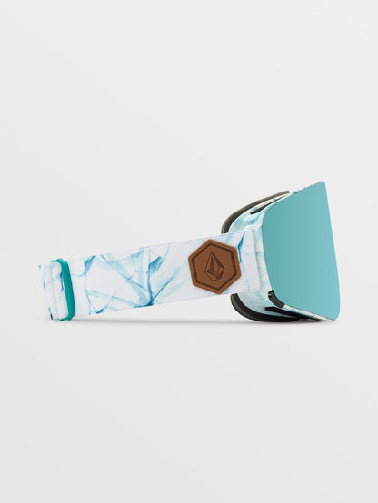 Odyssey White Ice Schneebrille (+ Gray Chrome Bonusscheibe) - ICE CHROME