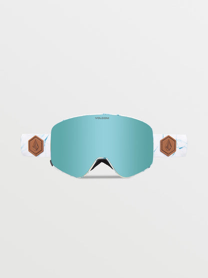 Odyssey White Ice Schneebrille (+ Gray Chrome Bonusscheibe) - ICE CHROME