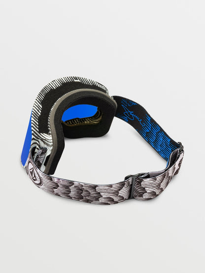 Masque de snow Odyssey Jamie Lynn (+ écran bonus Yellow Chrome) - BLUE CHROME