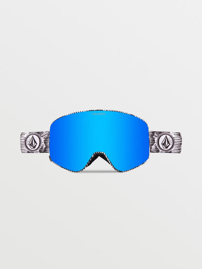 Masque de snow Odyssey Jamie Lynn (+ écran bonus Yellow Chrome) - BLUE CHROME