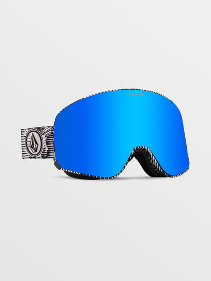 Masque de snow Odyssey Jamie Lynn (+ écran bonus Yellow Chrome) - BLUE CHROME