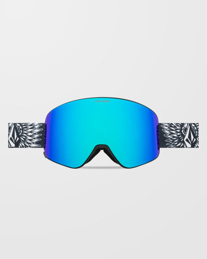 Jamie Lynn Odyssey Snow Goggle (+Bonus Lens - Yellow) - Blue Chrome