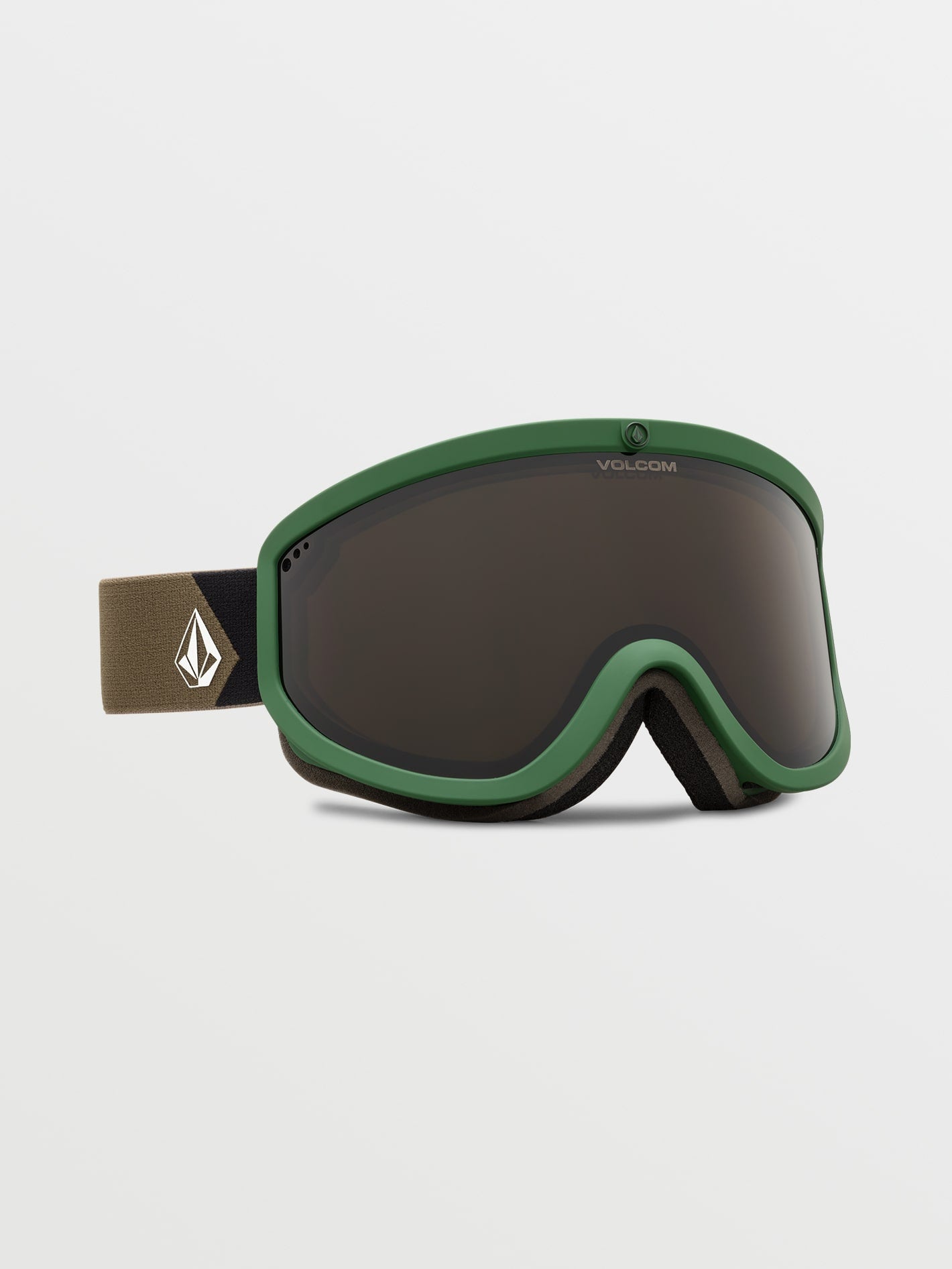 Masque de snow Footprints Dark Teek/Forest Green - Bronze