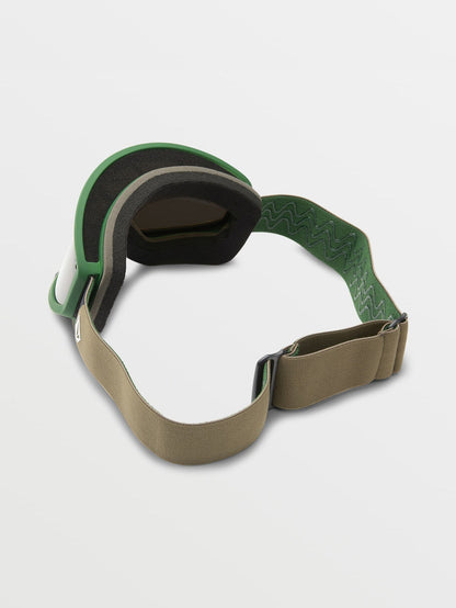 Masque de snow Footprints Dark Teek/Forest Green - Bronze