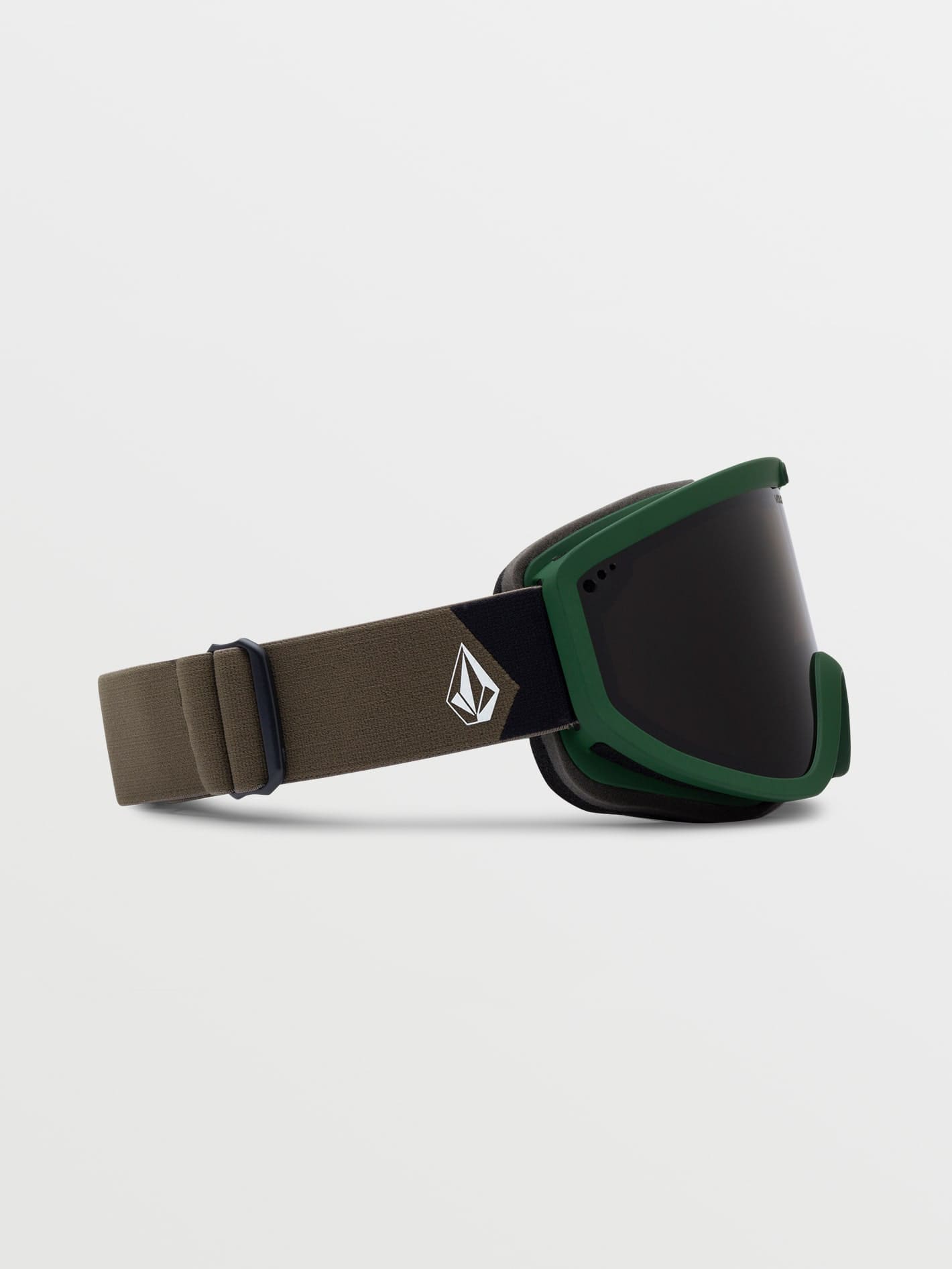 Masque de snow Footprints Dark Teek/Forest Green - Bronze