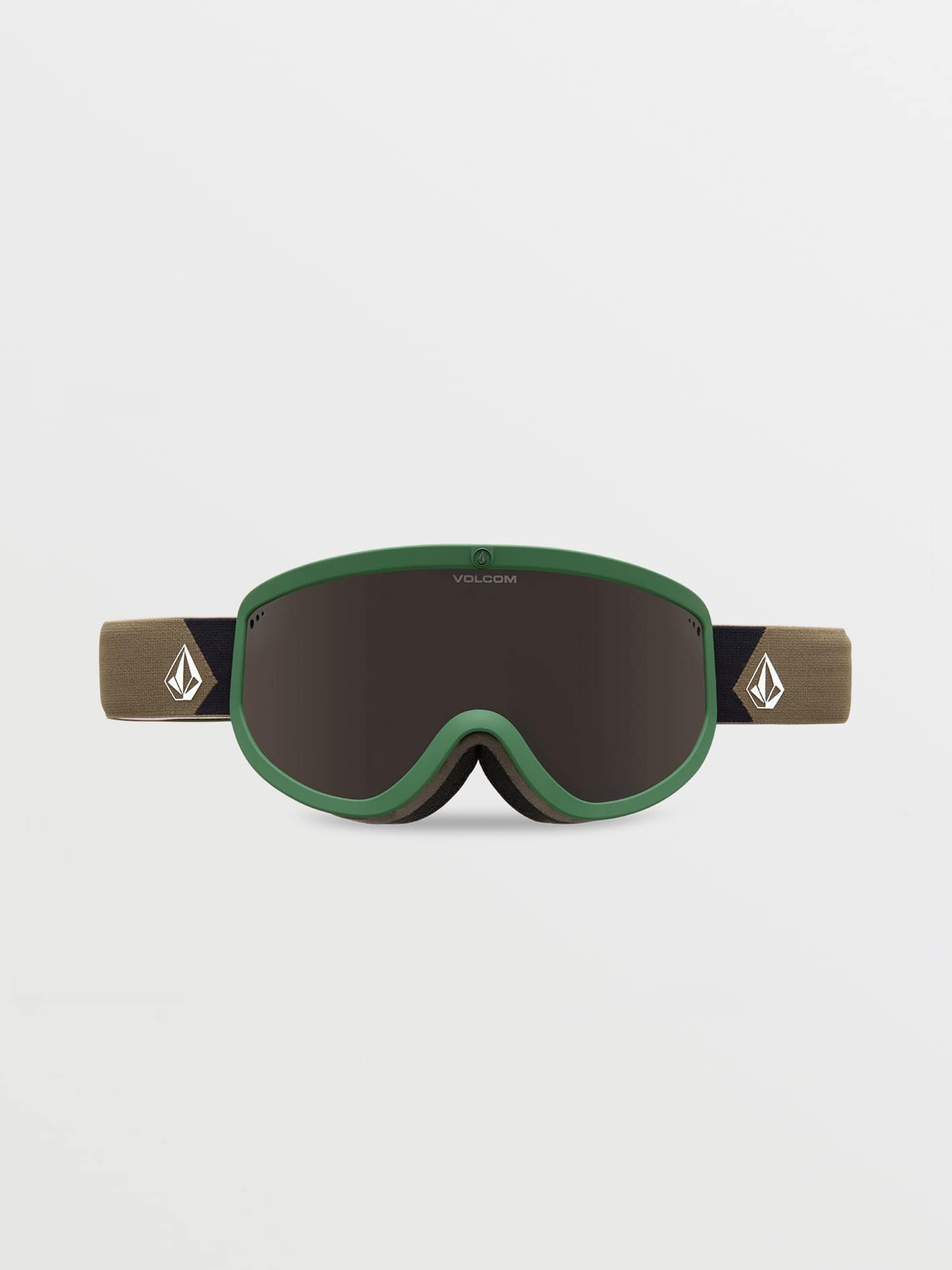 Masque de snow Footprints Dark Teek/Forest Green - Bronze
