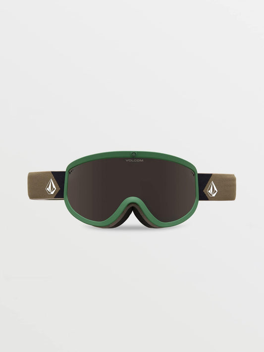 Masque de snow Footprints Dark Teek/Forest Green - Bronze