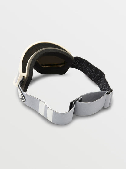 Snow mask Footprints Light Grey/Khaki - Bronze