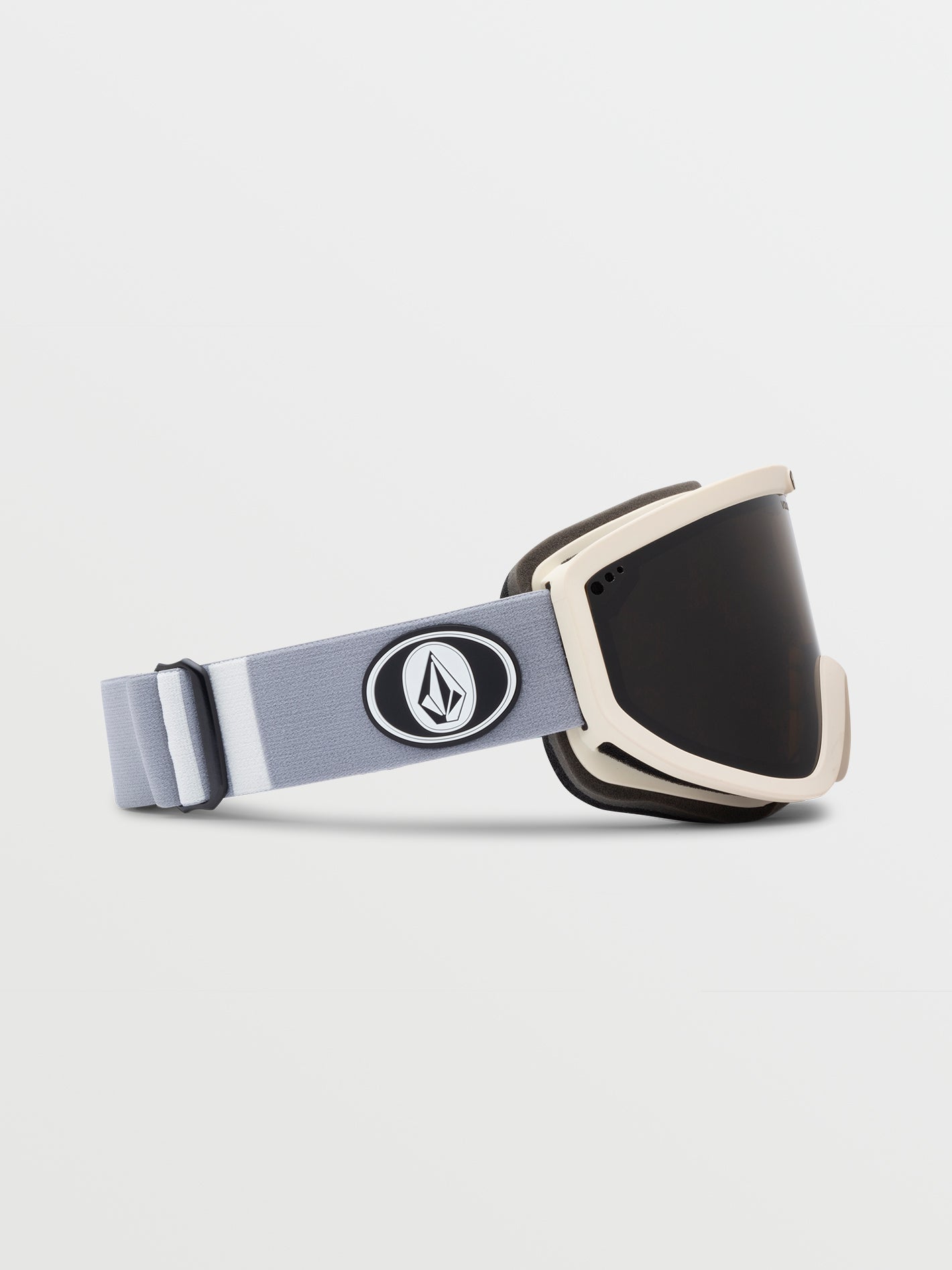 Snow mask Footprints Light Grey/Khaki - Bronze