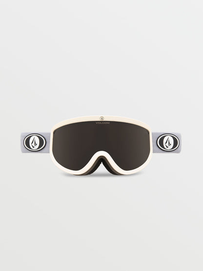 Snow mask Footprints Light Grey/Khaki - Bronze