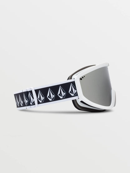 Footprints White Rerun Schneemaske - Silber Chrom