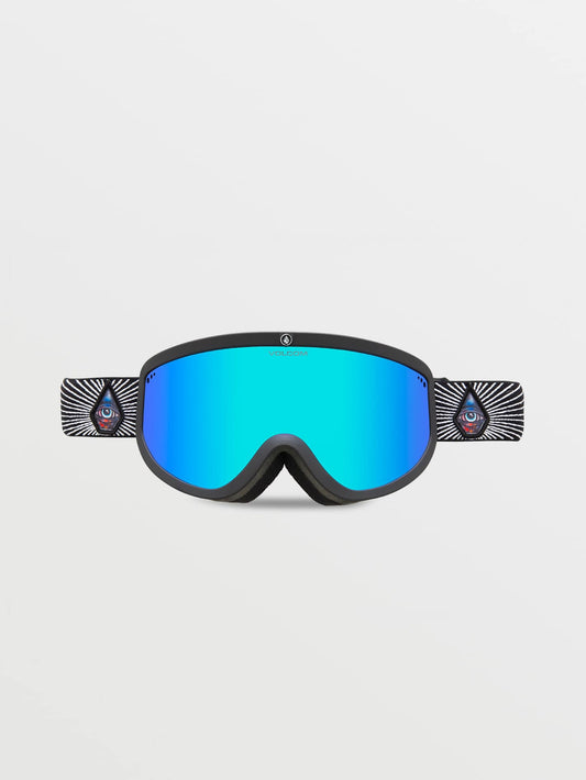 Masque de snow Footprints Jamie Lynn - Blue Chrome