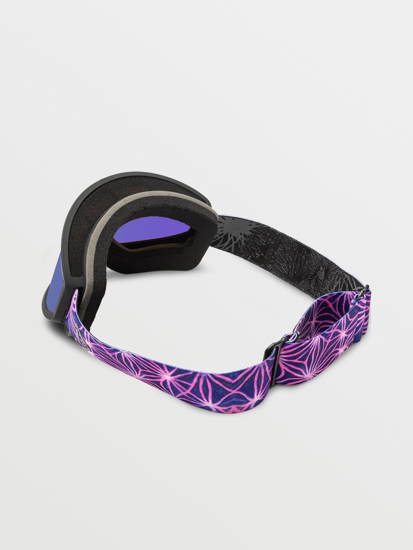 Footprints Mike Ravelson Snow Goggles (+ Bonus Yellow Chrome Lens) - PURPLE CHROME